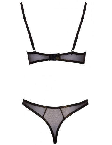 set intimo 2 pezzi trasparente L