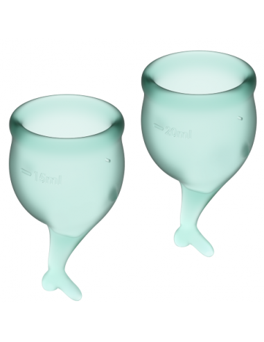 COPPETTA MESTRUALE VERDE SATISFYER...
