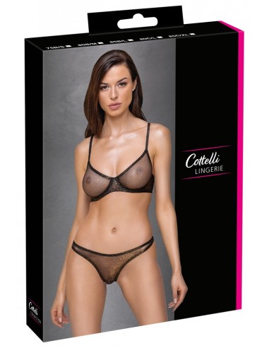 intimo 2 pz trasparente con...