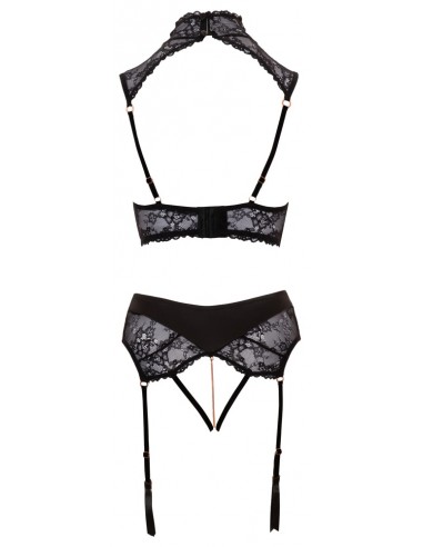 intimo 2 pz con reggicalze Shelf Bra...