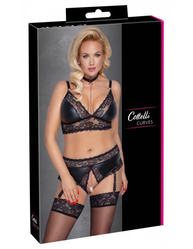 set 2 pz Curvy con catenina e slip...