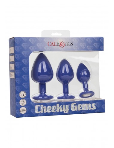 Set 3 Plug Gioiello Cheeky Gems 3 Pcs