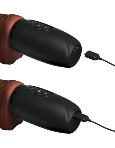 Vibratore ultrarealistico riscaldante...