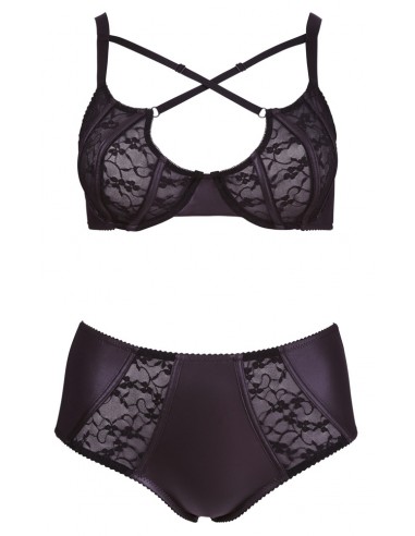 Reggiseno con ferretto e mutandine in...