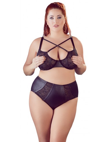 Reggiseno con ferretto e mutandine in...