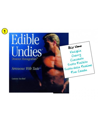 Slip uomo commestibile ai gusti