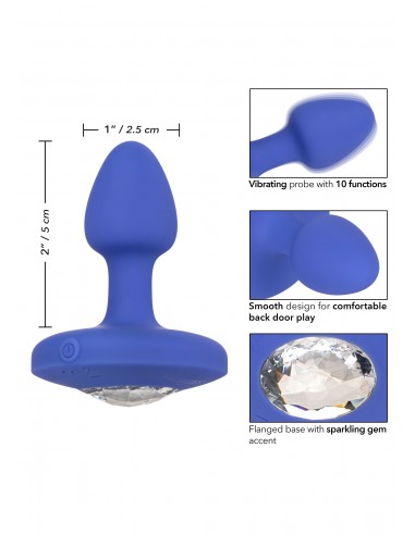 Plug Gioiello vibrante ricaricabile...