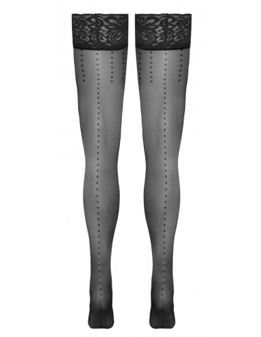 Calze autoreggenti Con tratteggio...