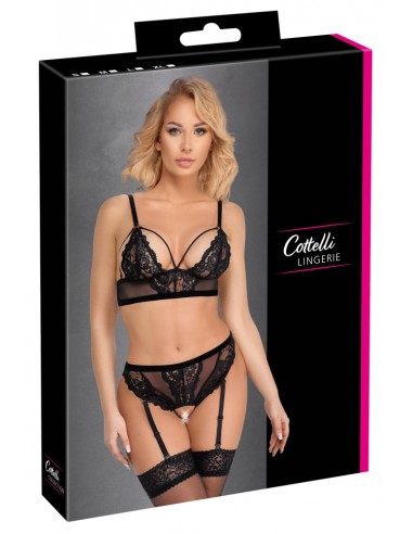 Set 2 pezzi con reggicalze L