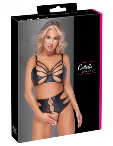 Set 2 pezzi lucido con tagli M