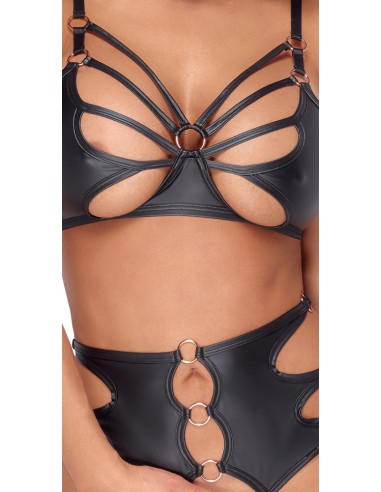 Set 2 pezzi lucido con tagli M