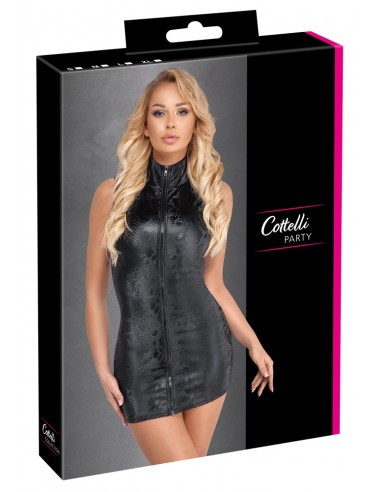 Abito corto e aderente con effetto...