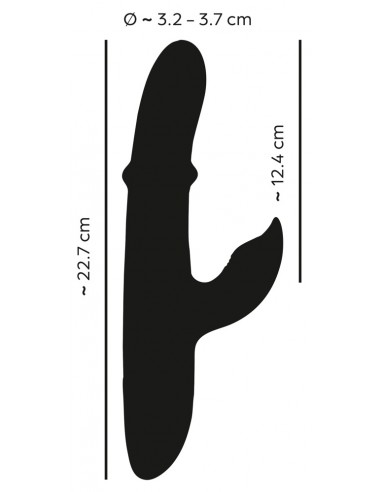 vibratore Rabbit Thumping con anello...