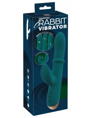 vibratore Rabbit Thumping con anello...