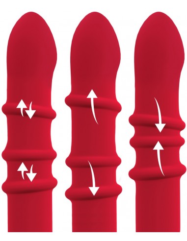 vibratore Rabbit con 3 anelli mobili