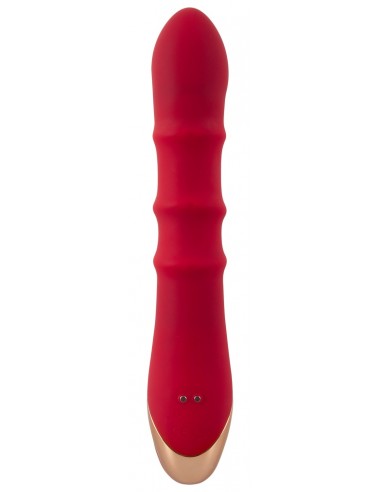 vibratore Rabbit con 3 anelli mobili