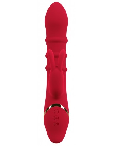vibratore Rabbit con 3 anelli mobili