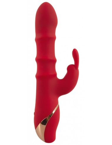 vibratore Rabbit con 3 anelli mobili