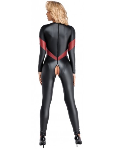 Tuta a maniche lunghe dal look opaco...