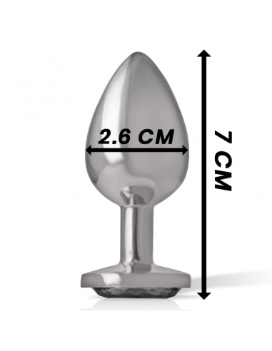 PLUG ANALE IN METALLO ALLUMINIO CON...