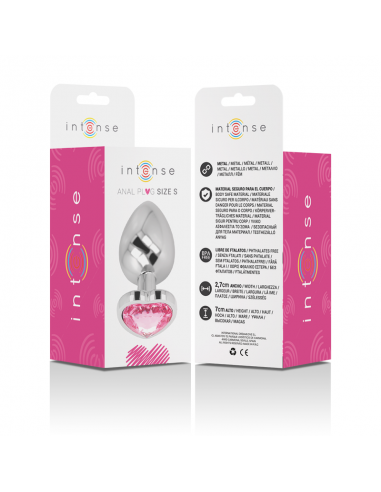 PLUG ANALE METALLO ALLUMINIO CUORE N...