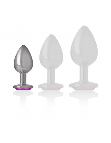 PLUG ANALE METALLO ALLUMINIO CUORE N...