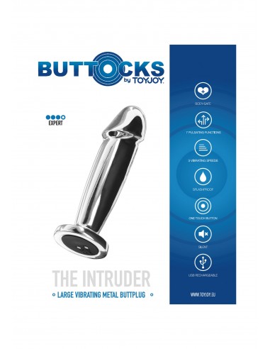 plug vibrante in metallo ricaricabile...