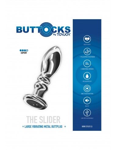 plug vibrante in metallo ricaricabile...