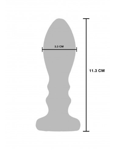 plug vibrante in metallo ricaricabile...