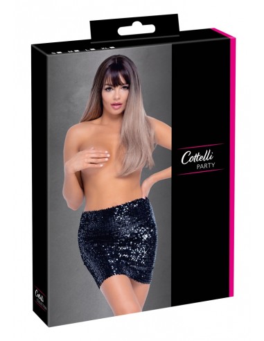 Eccitante Minigonna glitterata Skirt L