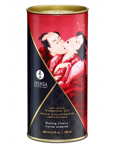 olio massaggio riscaldante per zone...