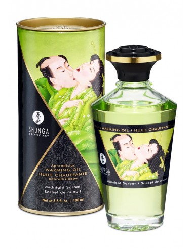 olio massaggio riscaldante per zone...