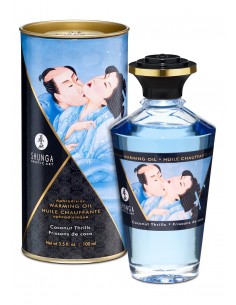 olio massaggio riscaldante...