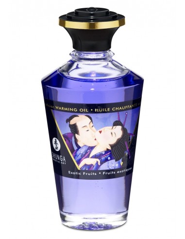 olio massaggio riscaldante per zone...