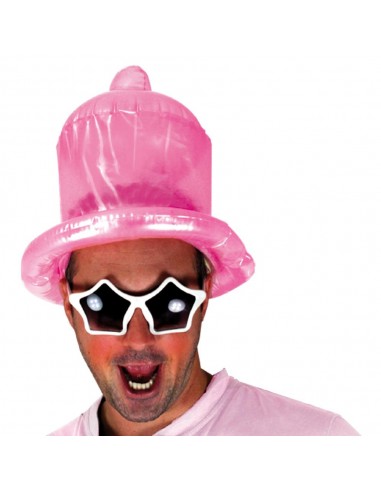 CAPPELLO PRESERVATIVO GONFIABILE ROSA...