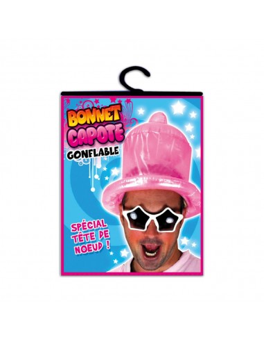CAPPELLO PRESERVATIVO GONFIABILE ROSA...