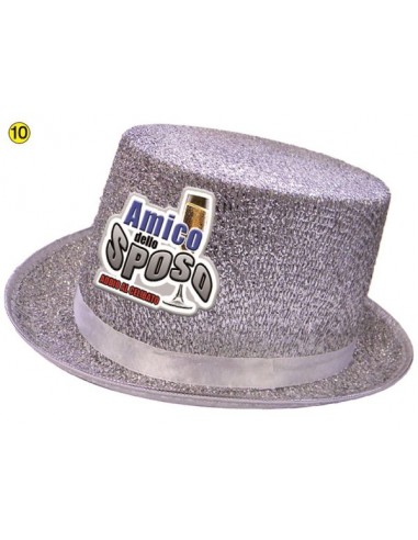 CILINDRO GLITTER “AMICO DELLO SPOSO”