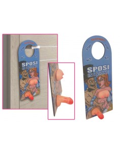 CARTELLO MANIGLIA “SPOSI IN...