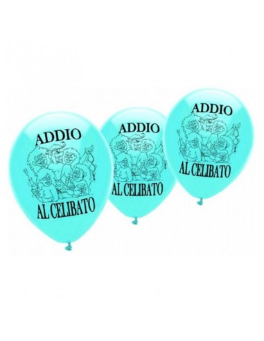BUSTA CON 12 PALLONCINI ADDIO AL...