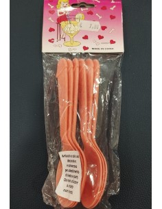 set di cucchiai con manico...