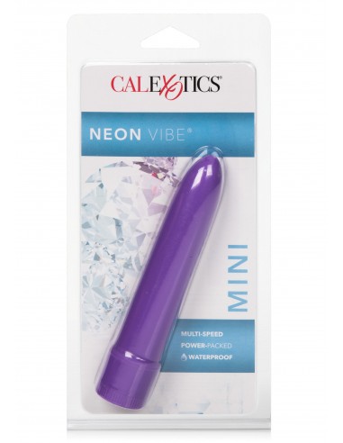 Mini Vibratore classico Neon purple