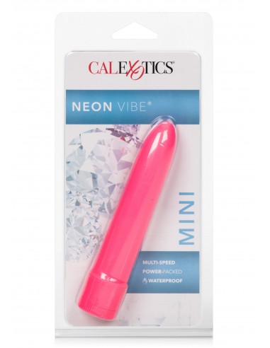 Mini Vibratore classico Neon pink