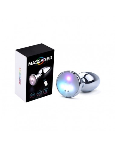 Plug in alluminio con LED posteriore...