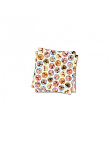TOVAGLIOLI CON TETTE DIRTY BOOB NAPKINS