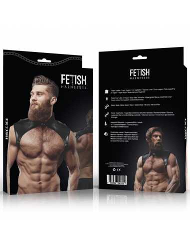 IMBRAGATURA DA COLLO IN ECOPELLE...