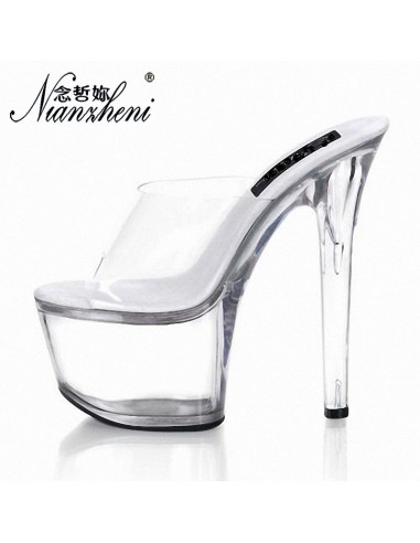 39 Sandali con tacco a spillo con...