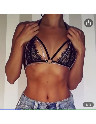 Catena argento per il corpo sexy...