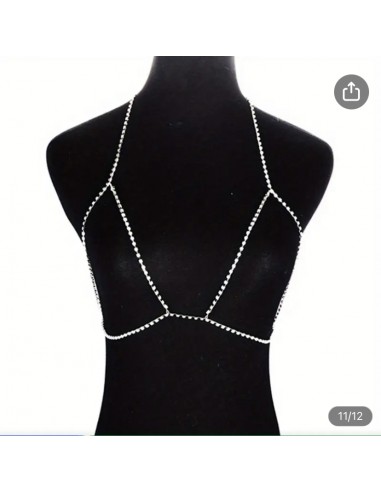 Catena argento per il corpo sexy...
