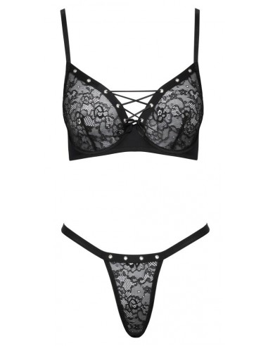 Reggiseno e perizoma con ferretto...