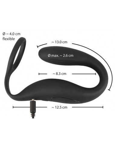 Vibratore per prostata e perineo con...